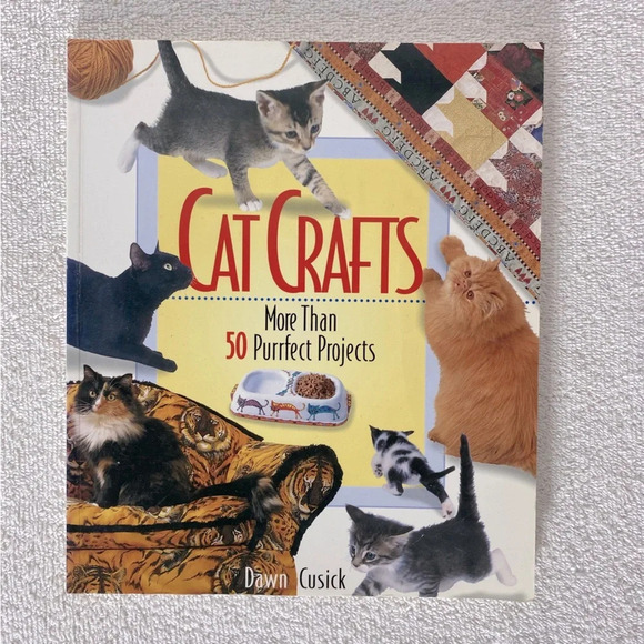 Vintage Other - Vintage  Cat Crafts Mor Than 50 Purrfect Projects Activity Book